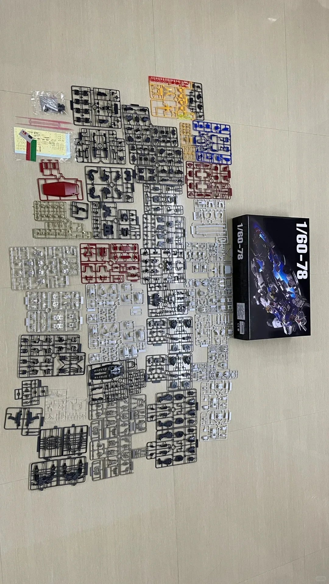 【IN STOCK】1/60 PGU 2.0 RX-78-2 High-Precision Framework Assembly Action Figure Doll Model Kit Figure Collection Toy Holiday Gift