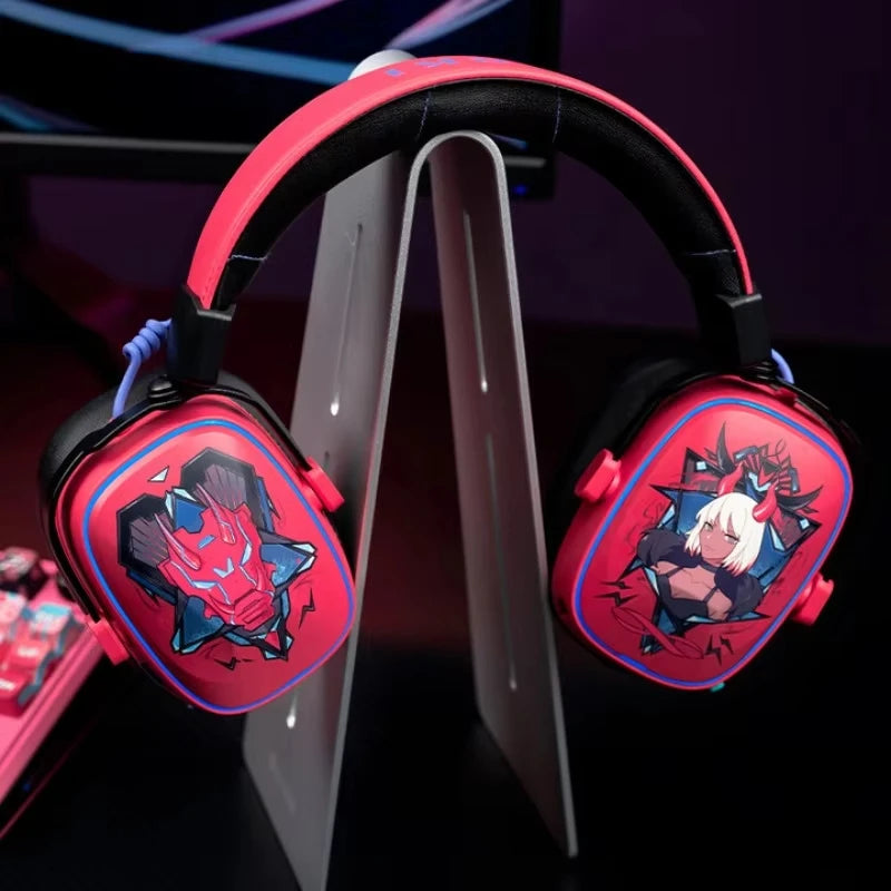 VALKYRIE VK S1 Gaming Headset Wireless Triple-Mode Detachable Microphone 15ms Ultra-Low Latency Esports Chip Gamer Headphones