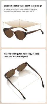 CAPONI Cat Eye Polarized Sunglasses for Women