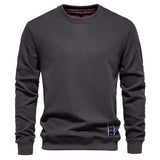 Men’s Cotton-Blend Crew Neck Sweatshirt