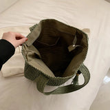 Woven Handbags Ladies Summer Woven Totes Bag with Tassel Women Shoulder Bag Large Capacity Fashion Straw Female Shopper Bag
