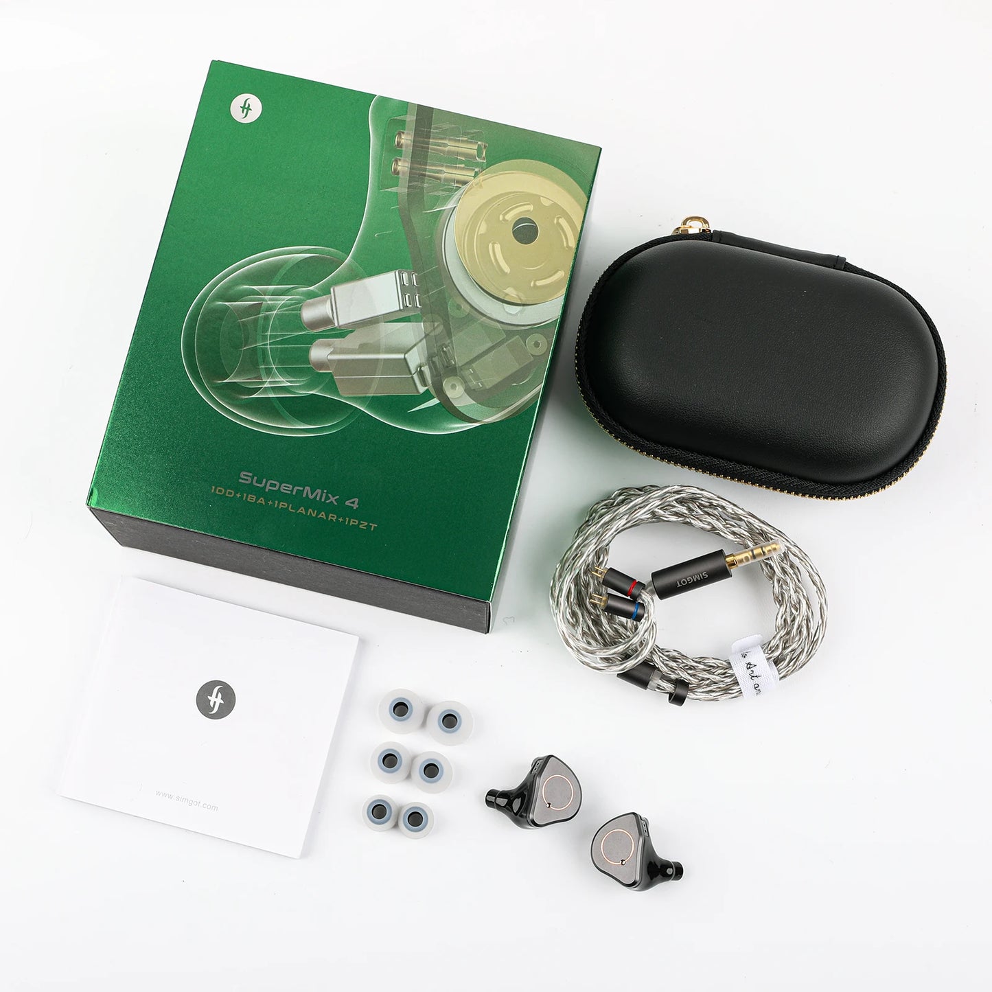 SIMGOT SuperMix 4 Quad-Driver HiFi In-Ear Earphones
