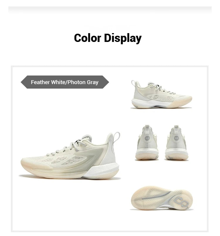 361 Degrees ONE MOTION 2.0 Men Basketball Shoes New Breathable Shock-Absorbing Non-slip Wear-resistant Male Sneakers 672511101