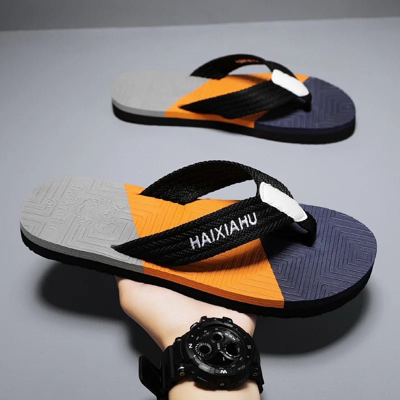 Men's EVA Flip Flops — Lightweight Non-Slip Beach & Indoor Slides
