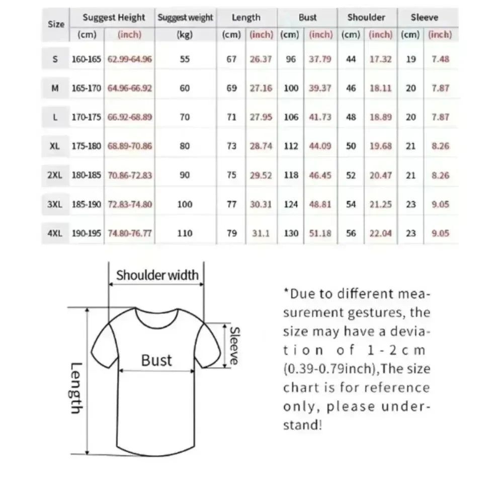 Men's Oversized Cotton Vintage Letter Print T-Shirt
