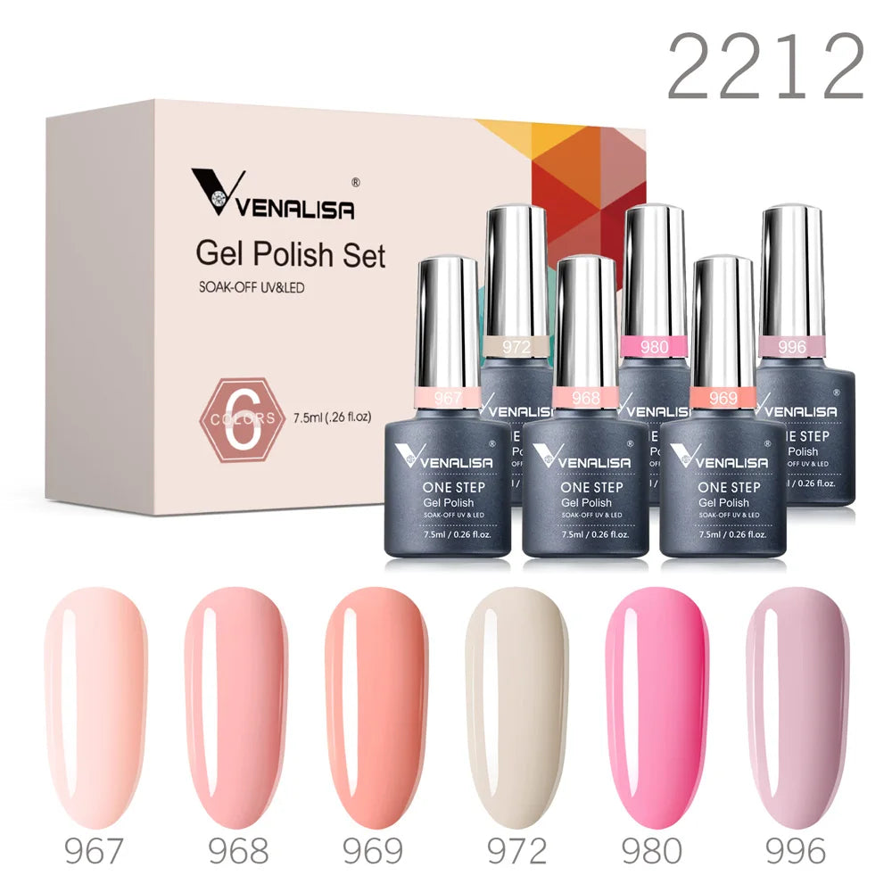 Venalisa HEMA-Free Gel Polish Kit – Autumn Color Collection