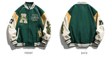 Men’s Embroidered Varsity Baseball Jacket