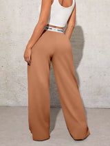 Women's High-Waisted Wide-Leg Casual Pants
