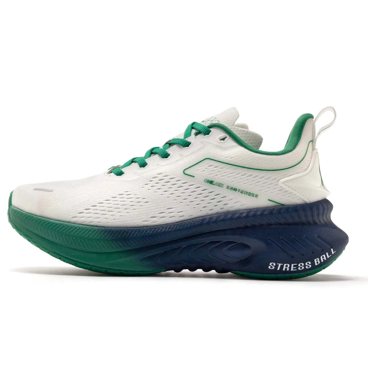 ONEMIX Unisex Breathable Running Shoes — Mesh, Cushioned, Lace-Up