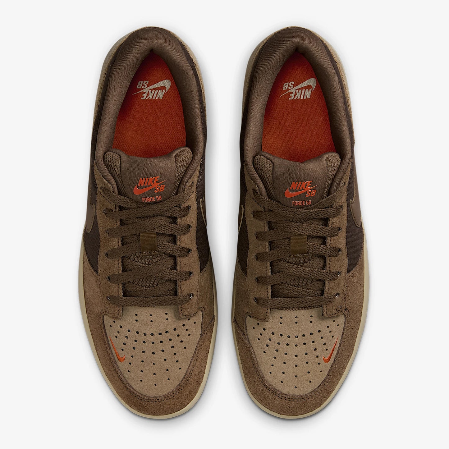 Nike genuine SB Force 58 Men/Women Durable Suede Skateboarding Shoes DV5477-201