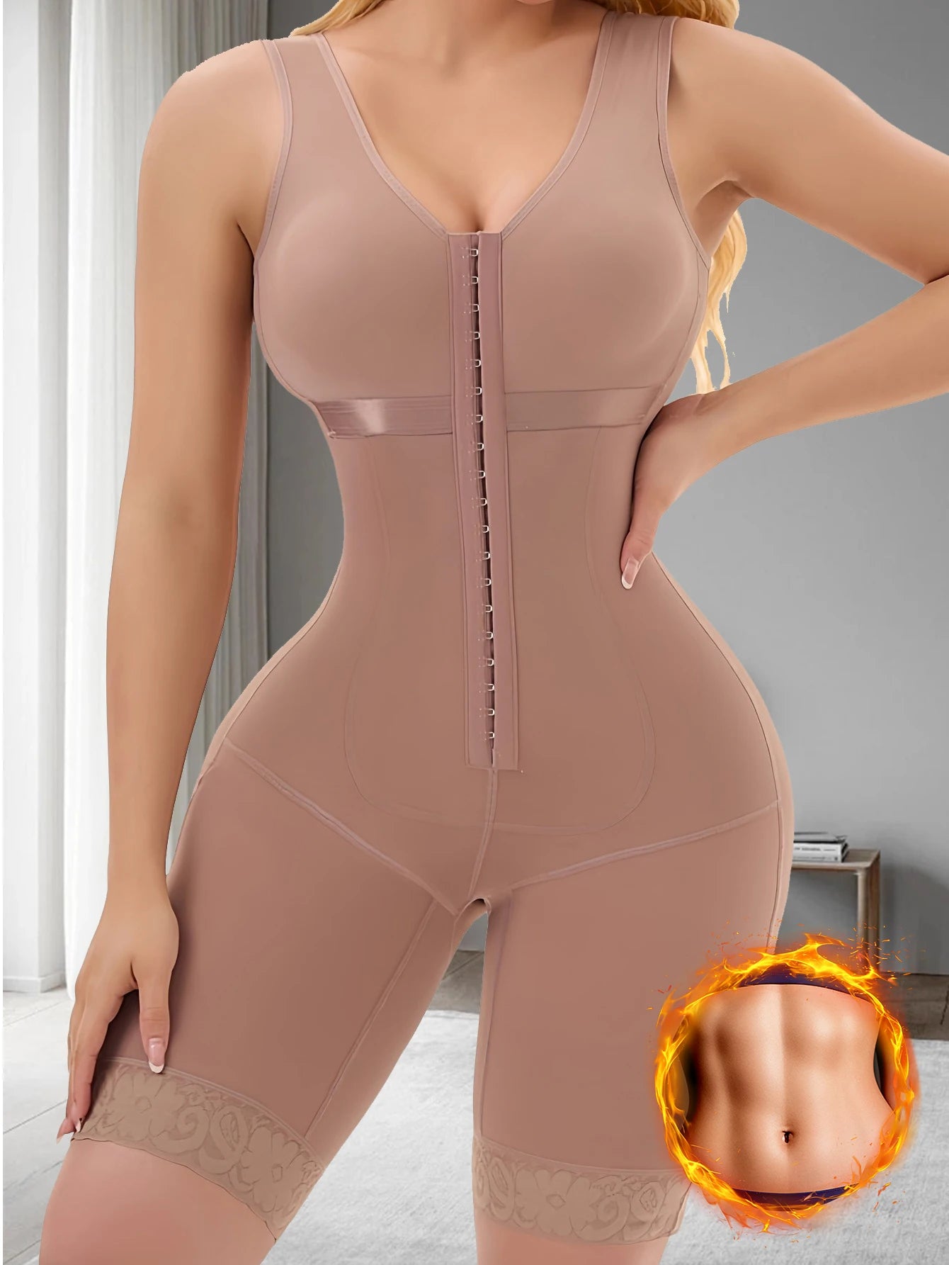 Women’s Full Body Postpartum Shapewear & Tummy Control Compression Faja
