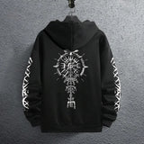 Men's Printed Pullover Hoodie