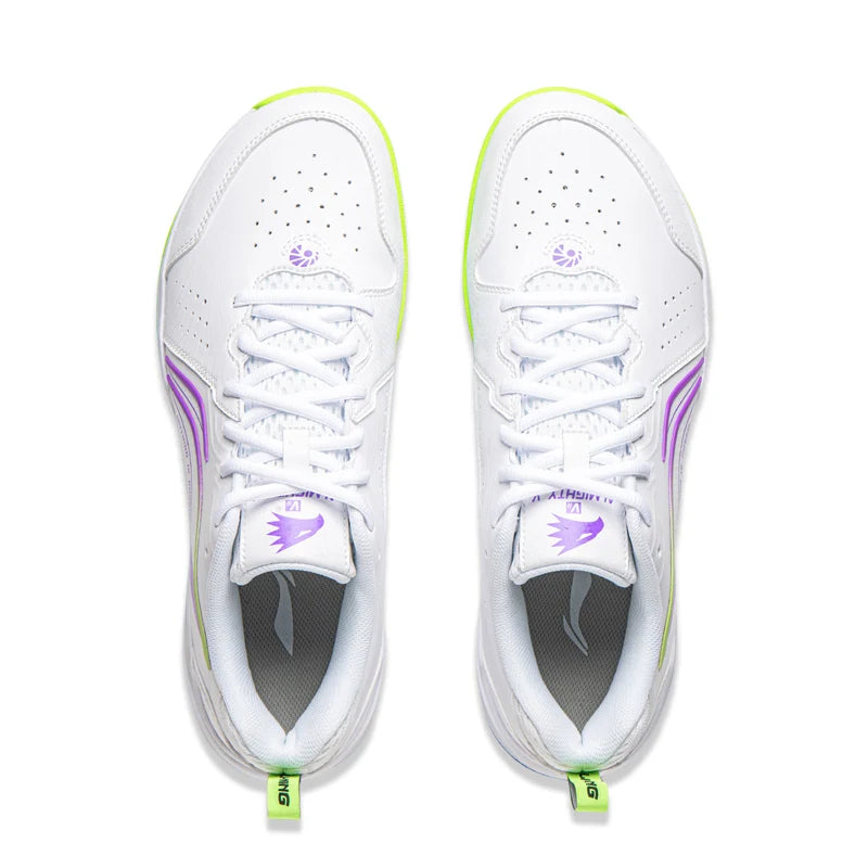 Li-Ning Unisex ALMIGHTY V 2.0 Badminton Shoes NON-MARKING Cushion LiNing Wearable Anti-Slippery Sneakers AYTU001