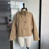 Women's Stand Collar Zip Jacket – Autumn/Winter