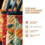 Creative Large Capacity Quilted Tote Bag 3D Printed Pattern Soft Travel Handbag Lightweight Shopping Bag for Women Girls