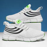 Men's Breathable Mesh Lace-Up Sneakers