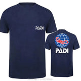 Men's Scuba Diving Cotton Crew Neck T-Shirt