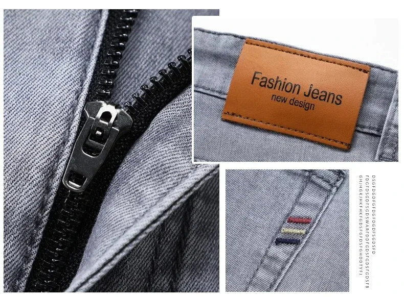 Men's Straight-Leg Stretch Jeans
