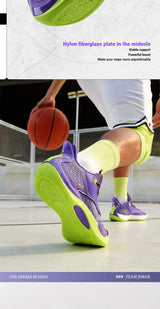 361 Degree Team Joker Men Basketball Shoes CQT Stable Rebound Anti-slip Wear-resistant High-top Combat Male Sneakers 572511105