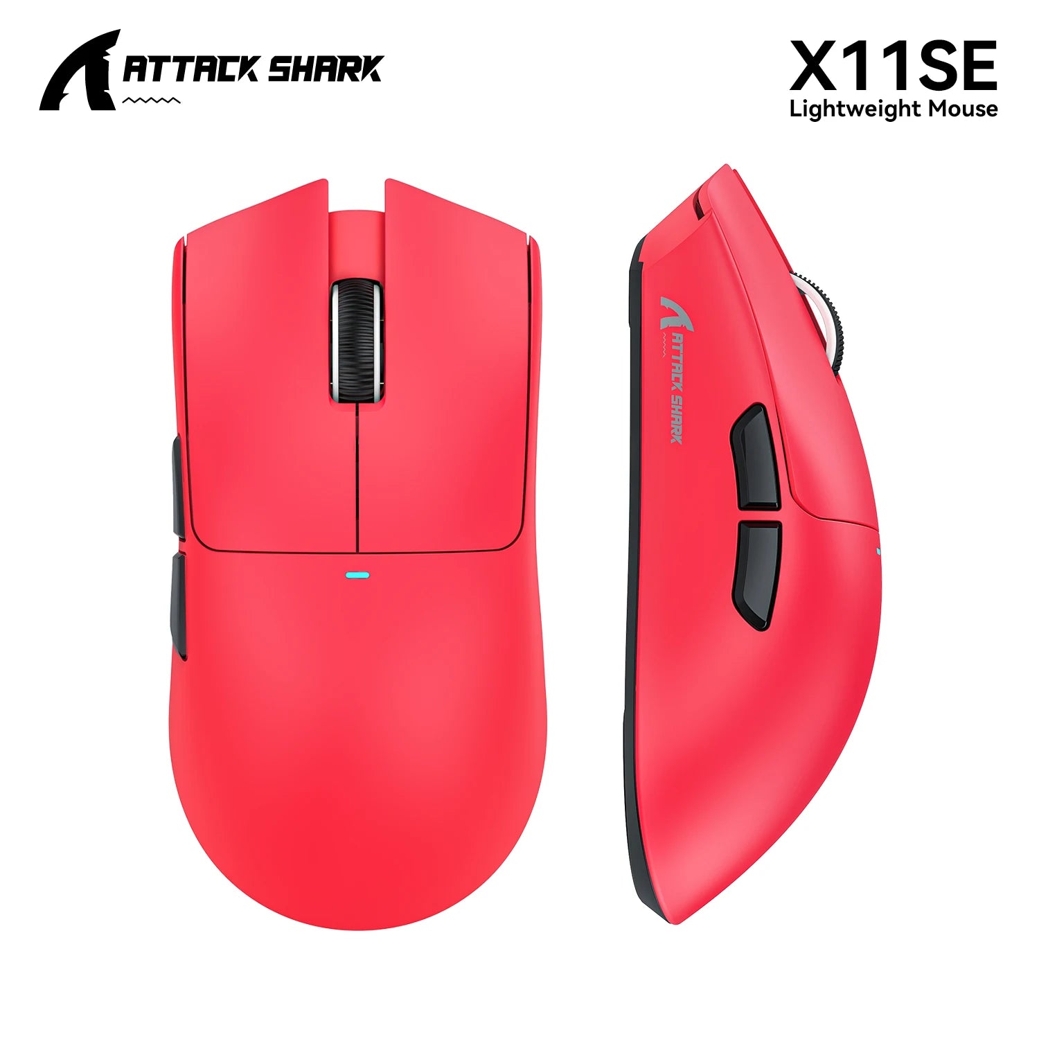 X11 ATTACK SHARK X11SE Bluetooth Gaming Mouse PAW3311 Sensor 22000DPI Macro Drivers and 1000 Hz Polling Rate for Wireless Mouse
