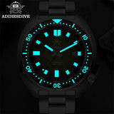 ADDIESDIVE Japan2115 New Men Watch Sapphire Glass BWG9 Ultra-Bright Luminous 200m Waterproof Wristwatch Luxury Quartz Watches