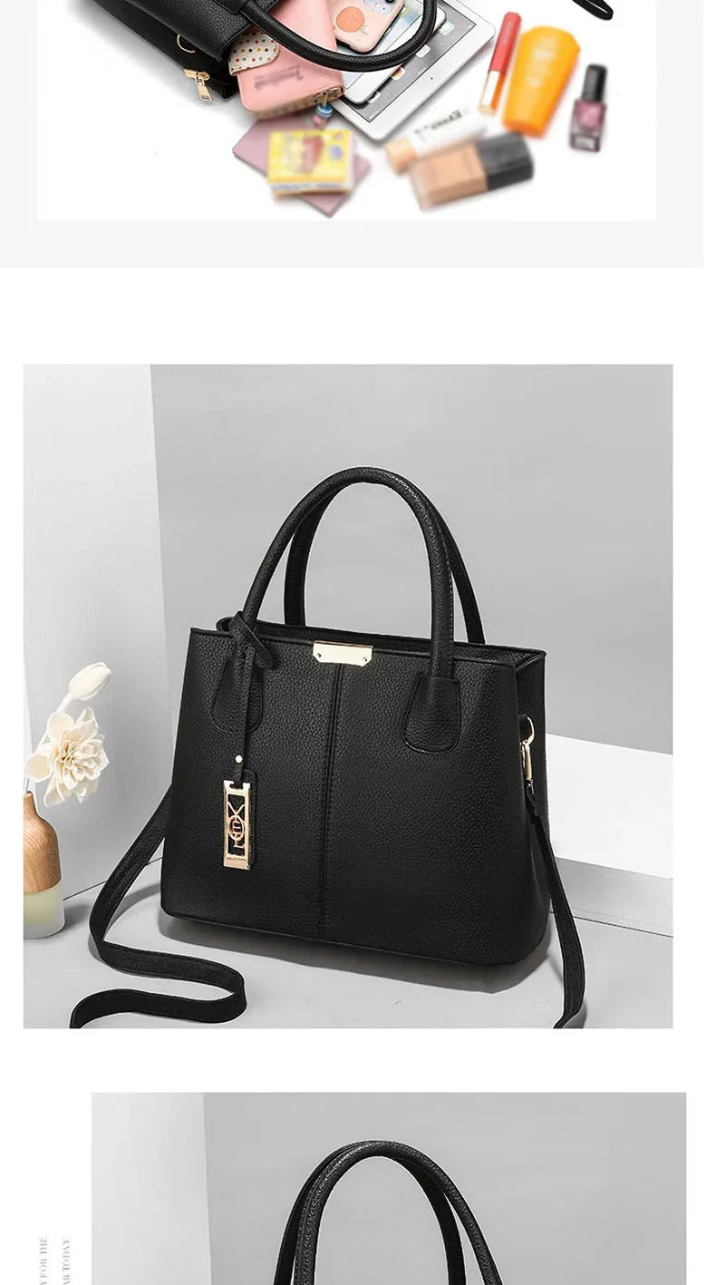 Luxury Designer Leather Tote