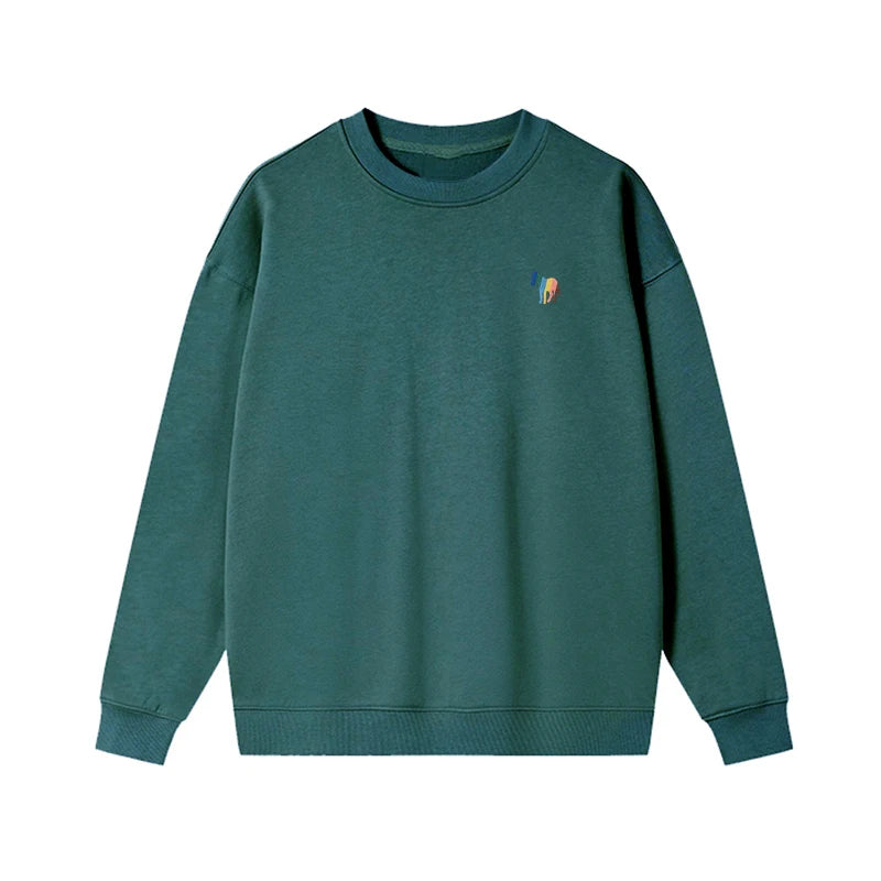 Men’s Cotton Crewneck Long-Sleeve Sweatshirt