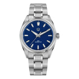 Watchdives WD0003C 38mm Men Watch VH31 Sweep Seconds Quartz Movement Sapphire Ice Crack Dial Luminous 10Bar Waterproof Watches