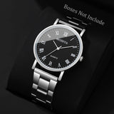 Fashion Men Business Watches Casual Analog Quartz Watch Men's Wristwatch Reloj Hombre（Without Box）
