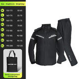 Motor Air Motorcycle Raincoat – 2-Piece Riding Suit