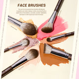 Jessup 15-Piece Professional Makeup Brush Set