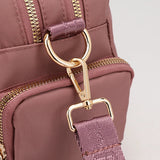 High Quality Fabric Women Shoulder Bag Pretty Style Gilrs Shopping Messenger Bag Fashion Casual Double Layers Women Handbag