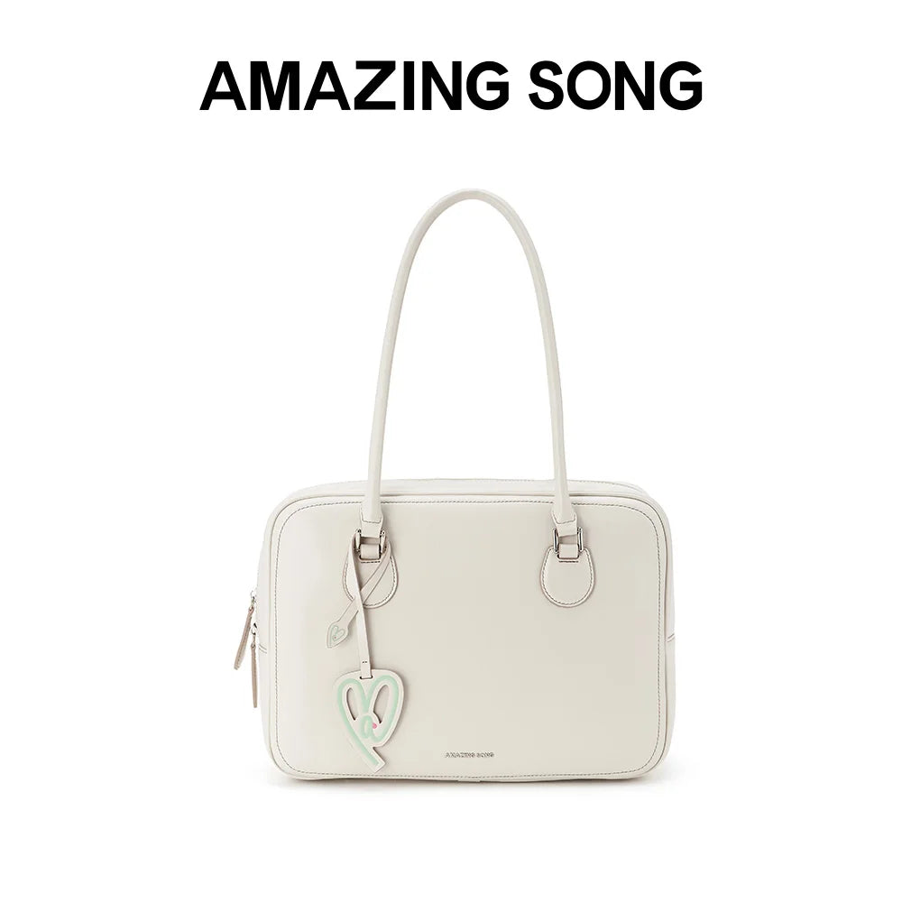 Amazing Song Toast Bag Large Leather Crossbody