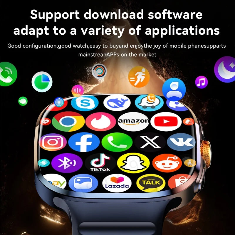 M99 Smartwatch 4G Android – 2.4" AMOLED, GPS, NFC, Camera