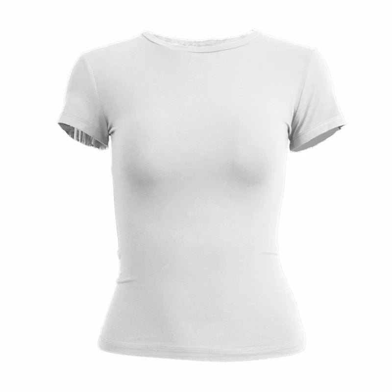 Y2K Slim-Fit Knitted Tee