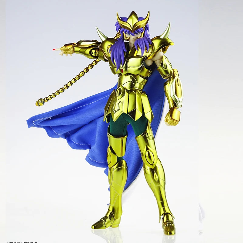 JM.MST Saint Seiya Myth Cloth EXM Scorpio Milo Plus 3.0/Crown Gold Knights of the Zodiac Action Figure In Stock