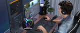MAONO PD100X USB/XLR Dynamic Mic with RGB & Noise Reduction