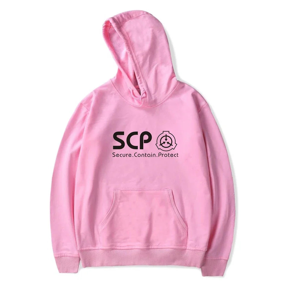 Scp Foundation Hoodie 2025 New Autumn Winter Fashion Men Women Soft Warm Casual Sweatshirt Black Comfortable streetwear