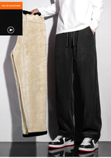 Unisex Fleece-Lined Winter Sweatpants