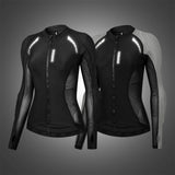 WOSAWE Women Motorcycle Jacket Downhill Motocross Motorbike Reflective Summer Biker Riding Clothing Apparel