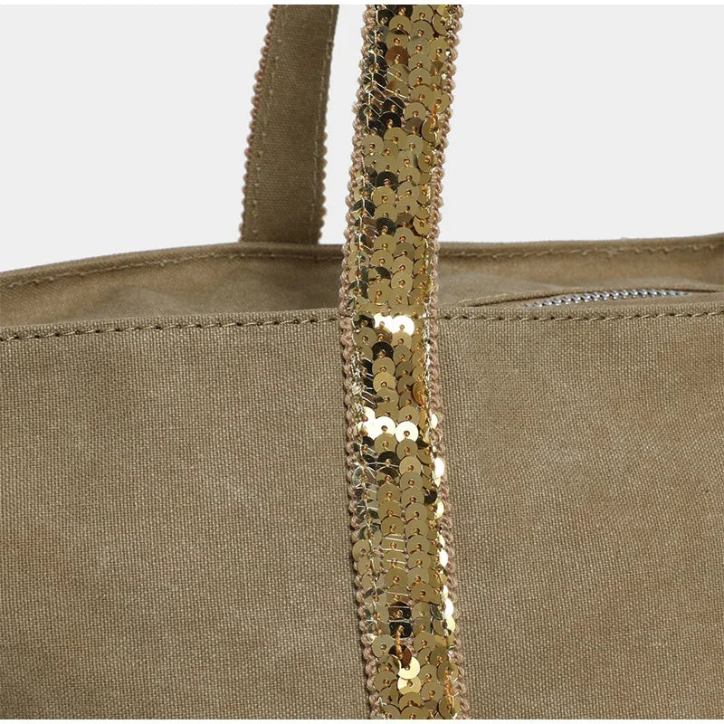 Women's Faux Suede Satchel Bag