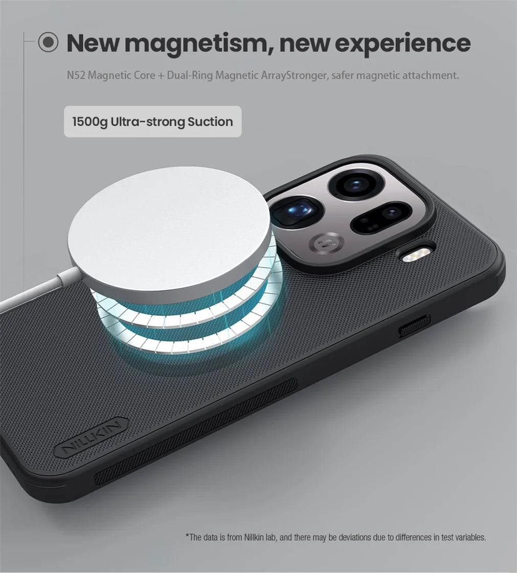 NILLKIN Magnetic Case for OPPO Find X9 & X9 Pro