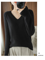 Women’s Lace V-Neck Knit Sweater