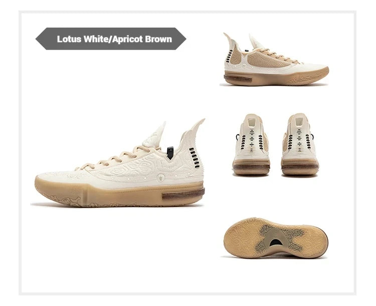 361 Degrees Joker 1 GT Men Basketball Shoes New Trendy Leather Breathable Shock-Absorbing Wear-resistant Male Sneakers 672511103