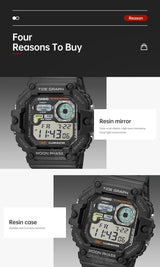 Casio WS-1700H Men’s Digital Sports Watch | 100M Water Resistant