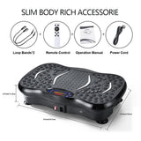 Vibration Plate Exercise Machine with Bluetooth & Full Body Shaker