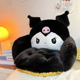 Cartoon Kuromi Melody Series Air Conditioned House Office Chair Cushion Autumn And Winter Comfortable Bedding Peripheral Gifts