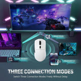 2026 New Wireless Gaming Mouse 500mAh, TYPEC Rechargeable  Mouse with 1000Hz Polling Rate, Compatible with Laptops and Desktops