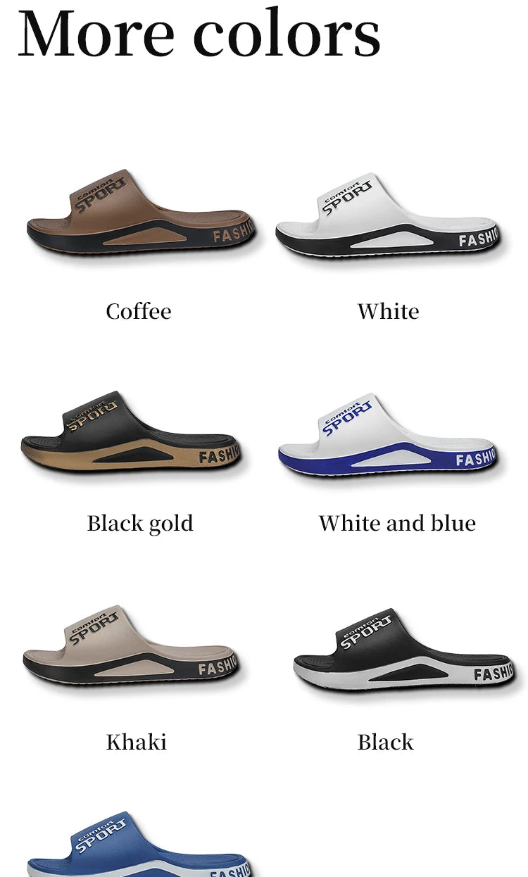 Ultra-Comfort Men’s Summer Slide Sandals