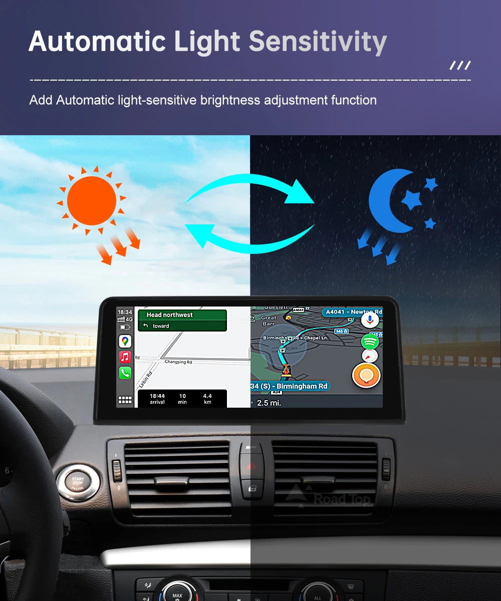 BMW 1 Series Wireless CarPlay & Android Auto Display
